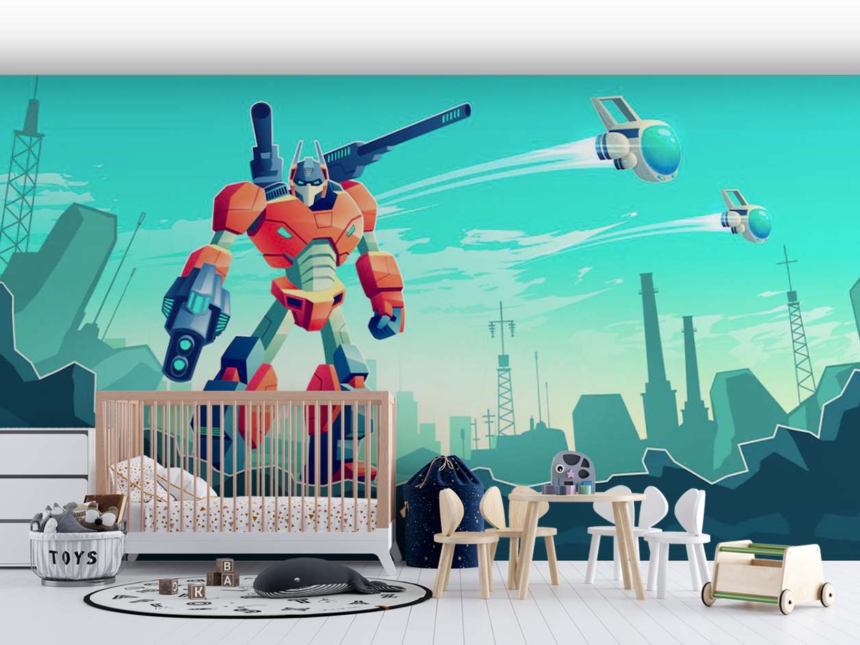 Papier peint panoramique Robot - Luminis Films